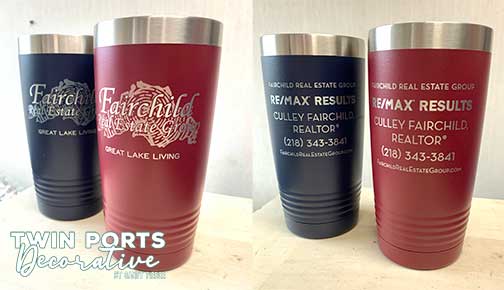 laser engraved tumblers